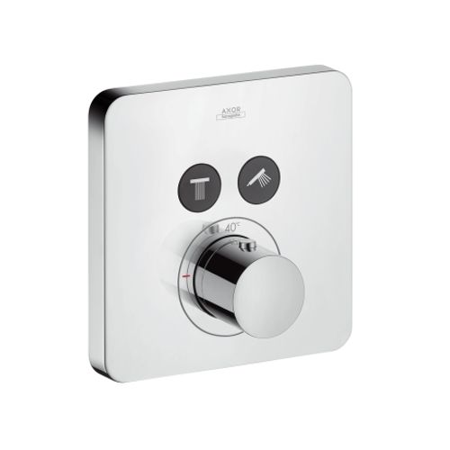 AXOR-HG-Thermostat-UP-Axor-ShowerSelect-Fertigset-2-Verbraucher-chrom-36707000 gallery number 1